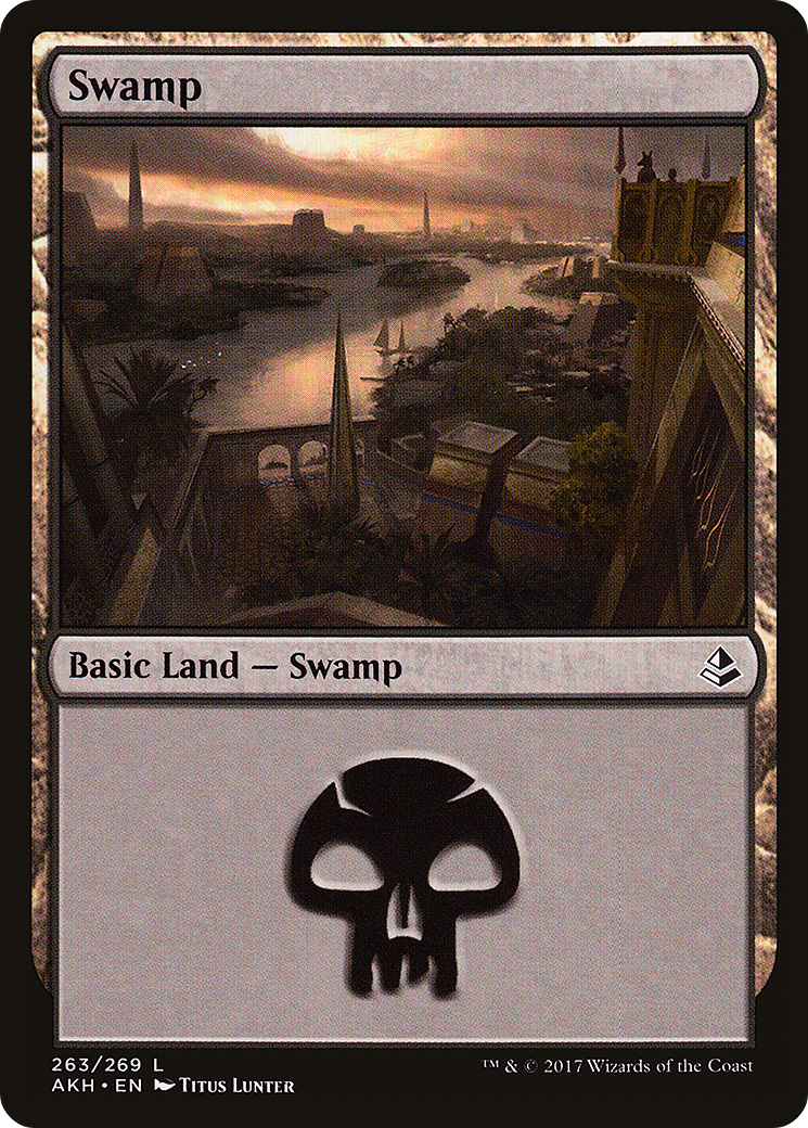 Image of Swamp (263) [Amonkhet]