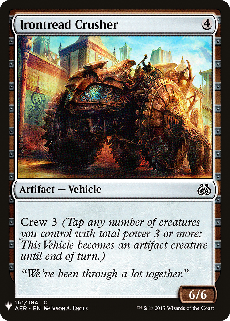 Image of Irontread Crusher [Mystery Booster]