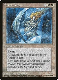 Image of Serra Angel [alternate art] (Oversized) [Oversize Cards]