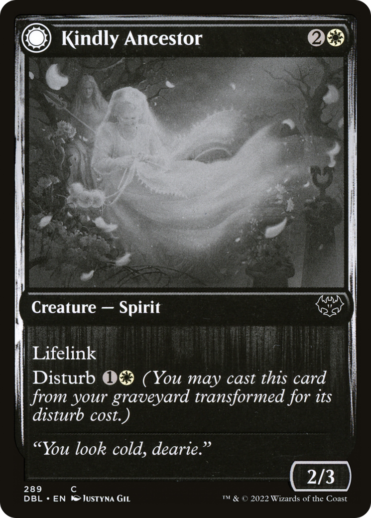 Image of Kindly Ancestor // Ancestor's Embrace [Innistrad: Double Feature]