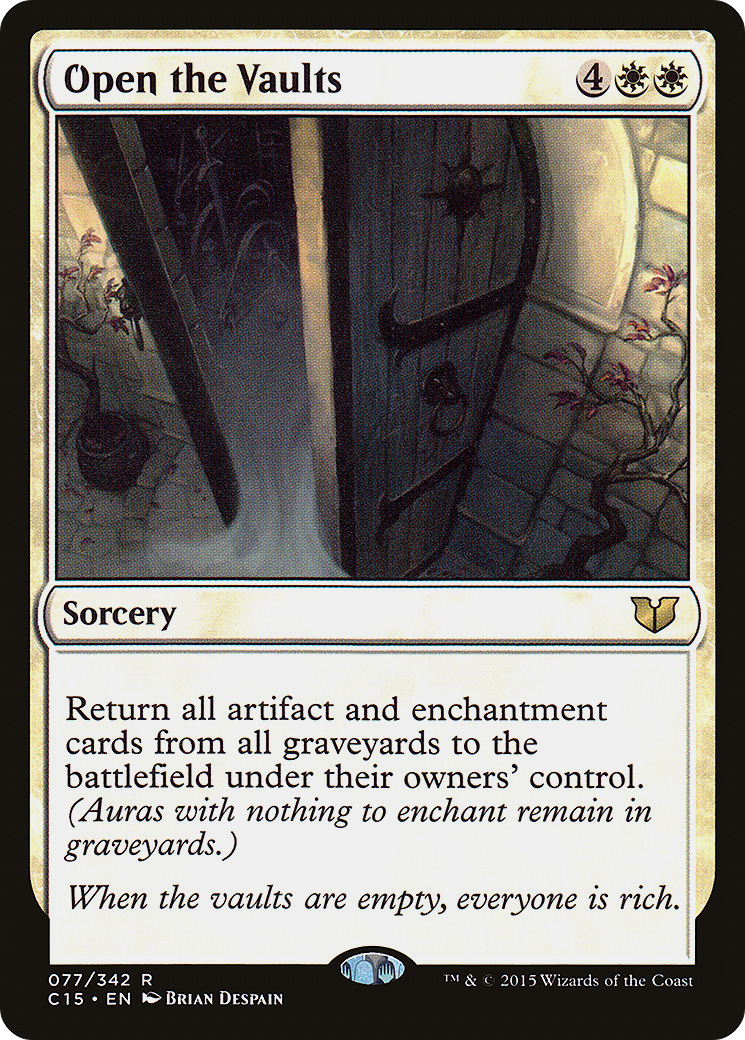 Image of Open the Vaults [Commander 2015]