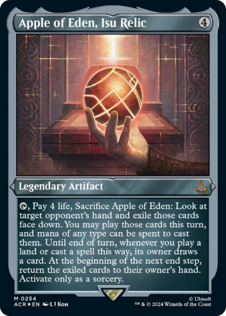 Image of Apple of Eden, Isu Relic (Foil Etched) [Assassin's Creed]