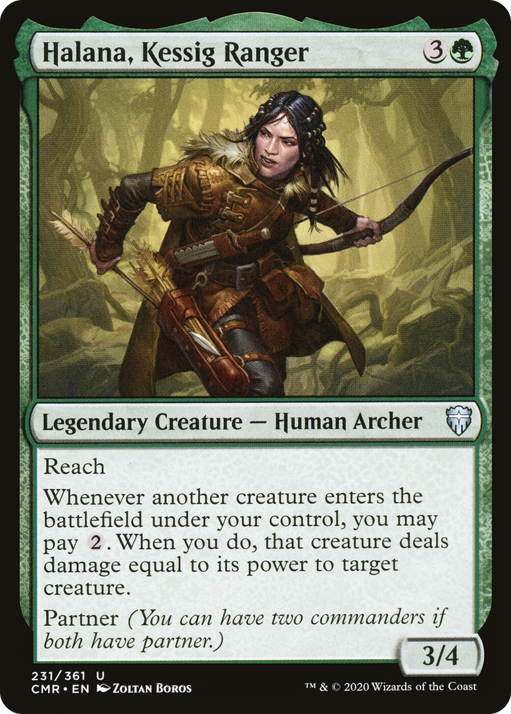 Image of Halana, Kessig Ranger [Commander Legends]