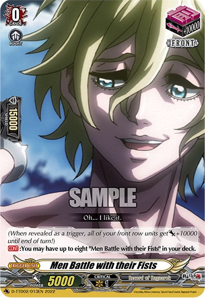 Image of Men Battle with their Fists (D-TTD02/013EN) [Record of Ragnarok]