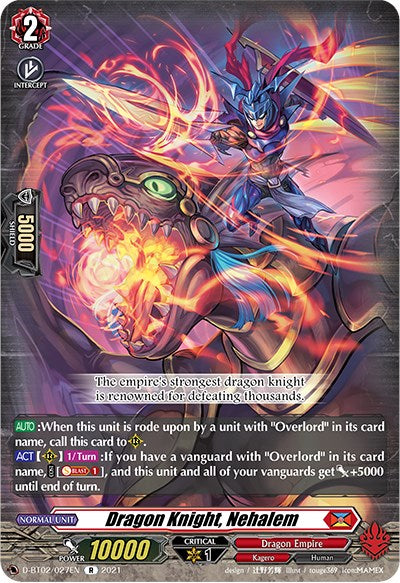 Image of Dragon Knight, Nehalem (D-BT02/027EN) [A Brush with the Legends]