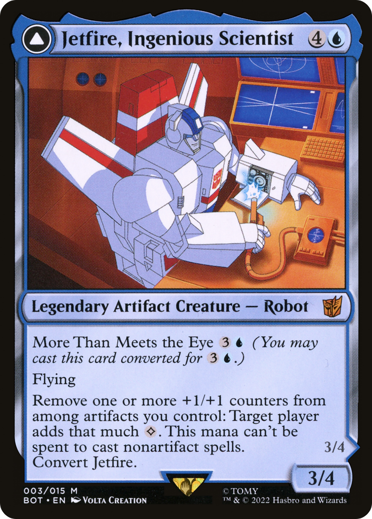 Image of Jetfire, Ingenious Scientist // Jetfire, Air Guardian [Transformers]