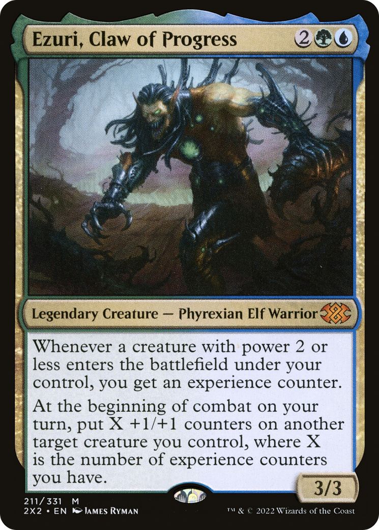 Image of Ezuri, Claw of Progress [Double Masters 2022]