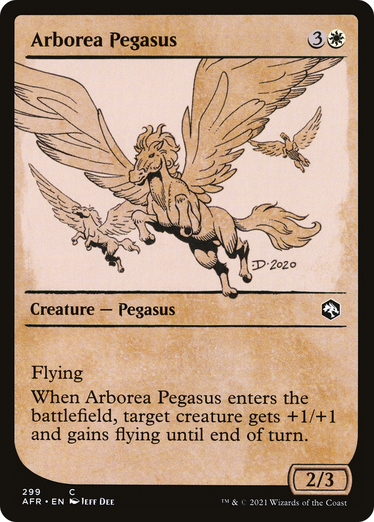 Image of Arborea Pegasus (Showcase) [Dungeons & Dragons: Adventures in the Forgotten Realms]