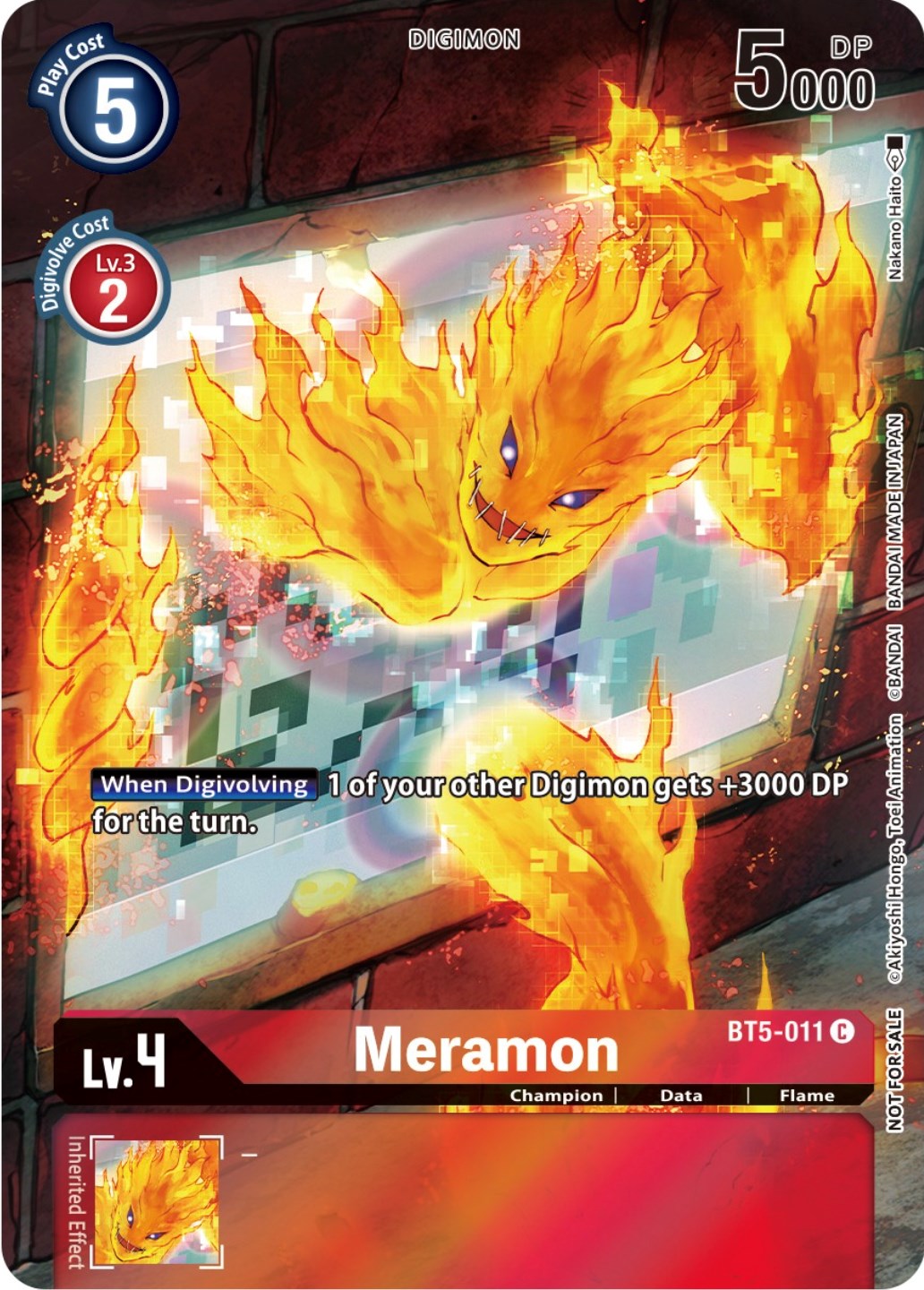 Image of Meramon [BT5-011] (25th Special Memorial Pack) [Battle of Omni Promos]