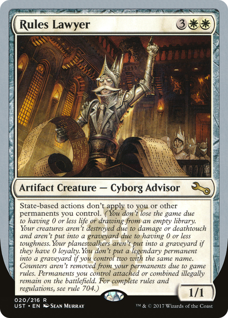 Image of Rules Lawyer [Unstable]