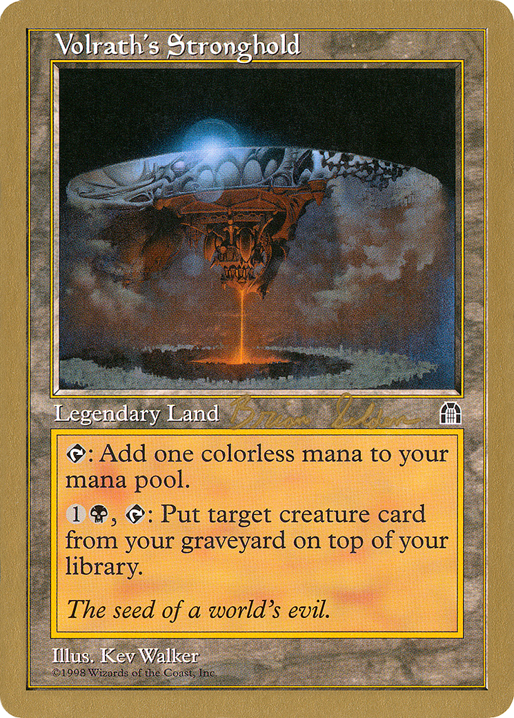 Image of Volrath's Stronghold (Brian Selden) [World Championship Decks 1998]