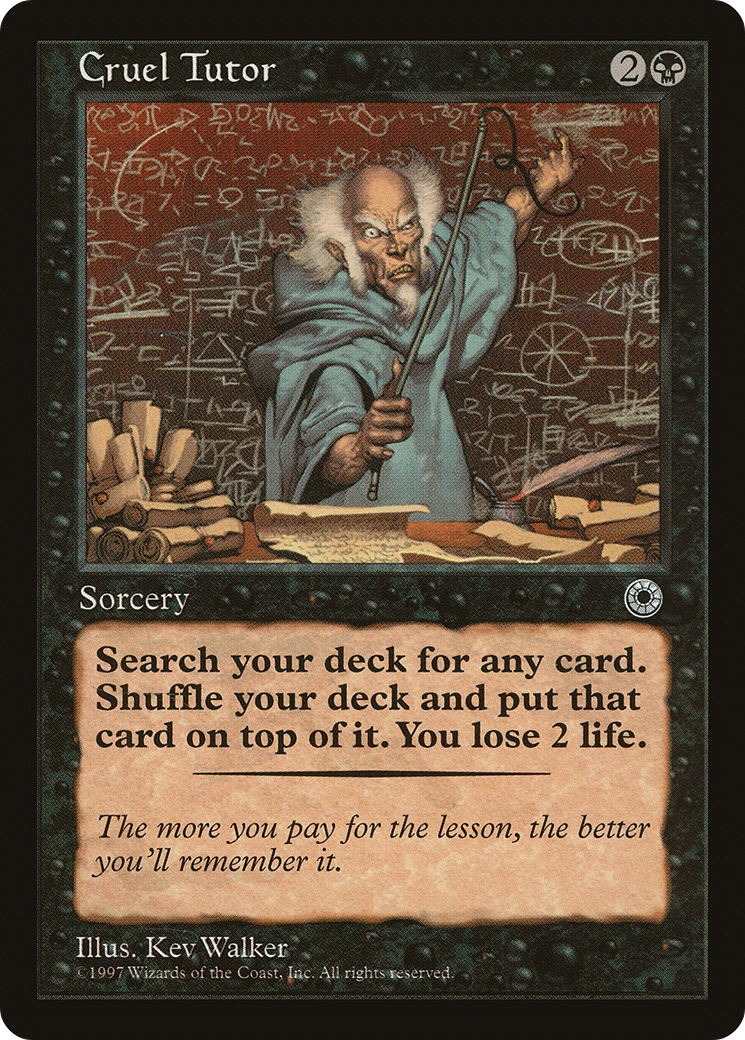 Image of Cruel Tutor [Portal]