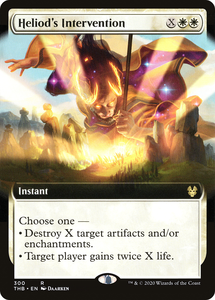 Image of Heliod's Intervention (Extended Art) [Theros Beyond Death]