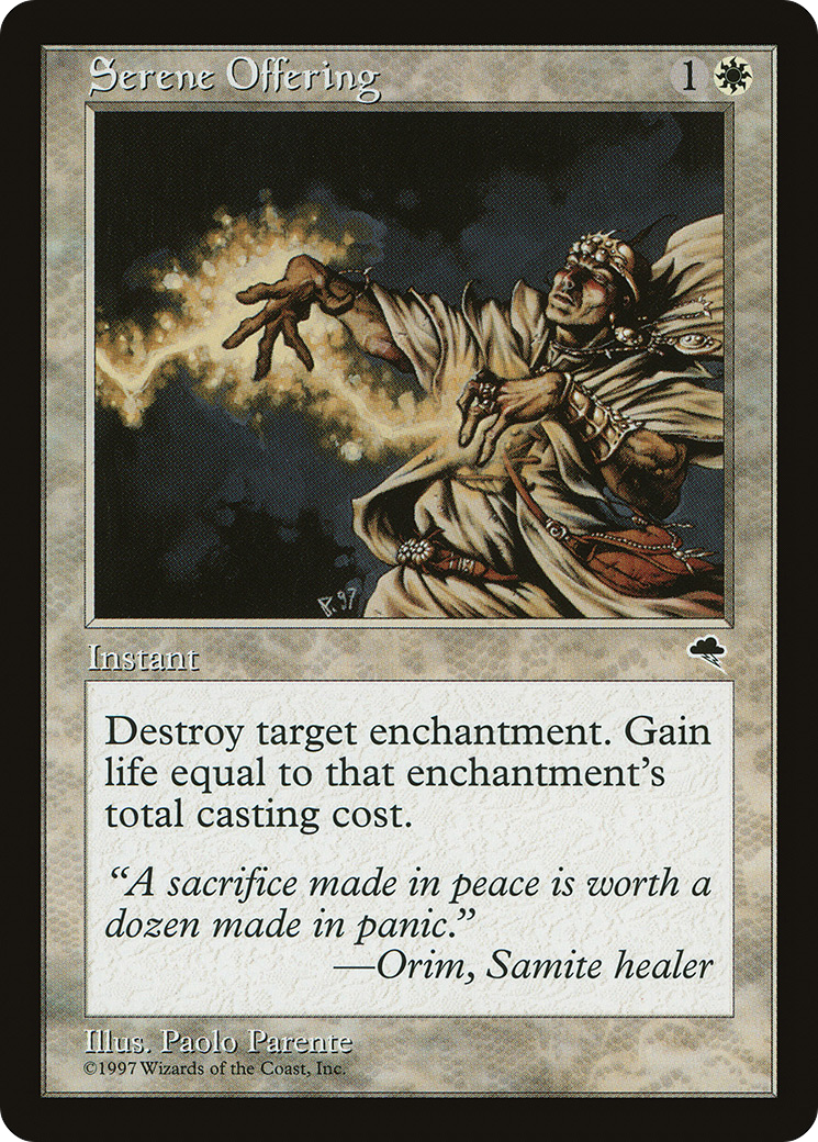 Image of Serene Offering [Tempest]