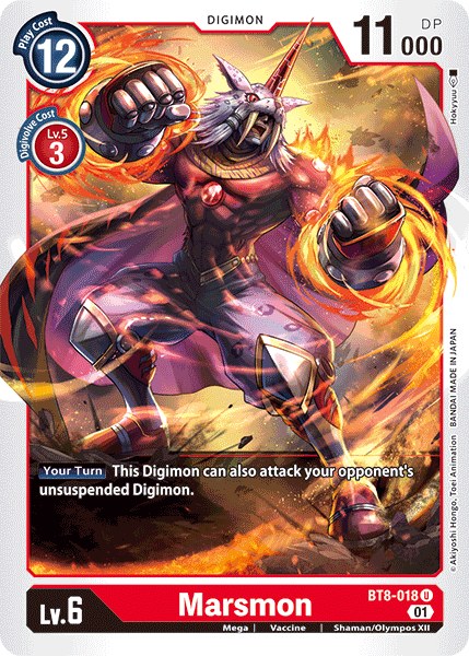 Image of Marsmon [BT8-018] [New Awakening]