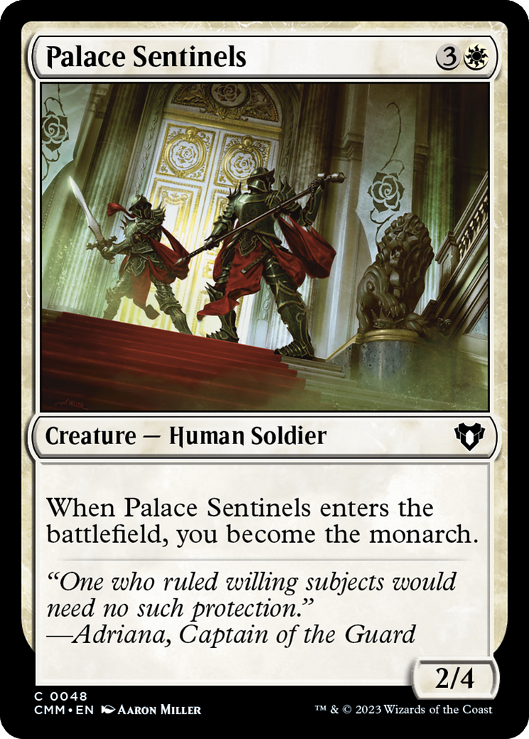 Image of Palace Sentinels [Commander Masters]