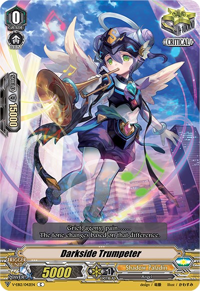 Image of Darkside Trumpeter (V-EB12/042EN) [Team Dragon's Vanity]