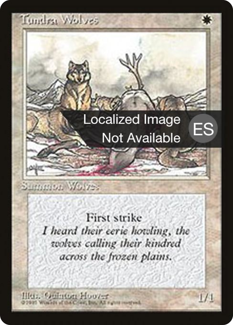 Image of Tundra Wolves [Fourth Edition (Foreign Black Border)]