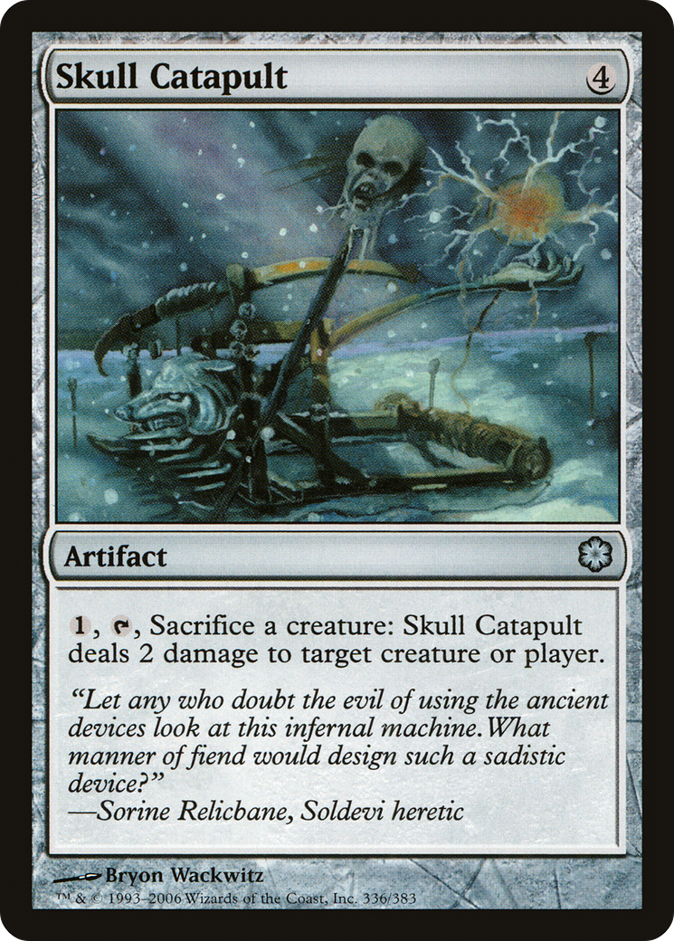 Image of Skull Catapult [Coldsnap Theme Decks]