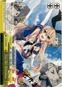 Image of Fast like Shimakaze (KC/S25-E034 CC) [KanColle]