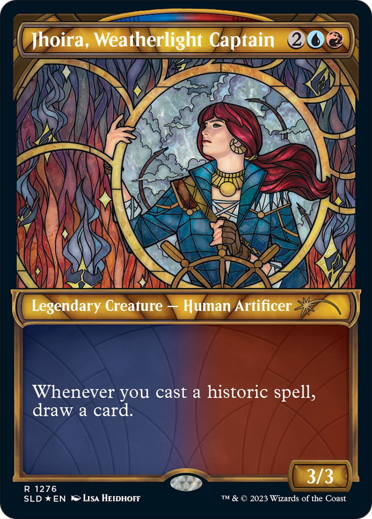 Image of Jhoira, Weatherlight Captain (Halo Foil) [Secret Lair Drop Series]