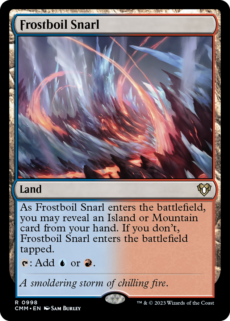 Image of Frostboil Snarl [Commander Masters]