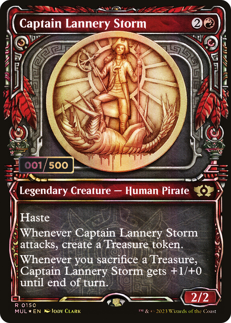 Image of Captain Lannery Storm (Serialized) [Multiverse Legends]