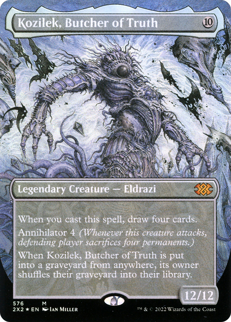 Image of Kozilek, Butcher of Truth (Textured Foil) [Double Masters 2022]
