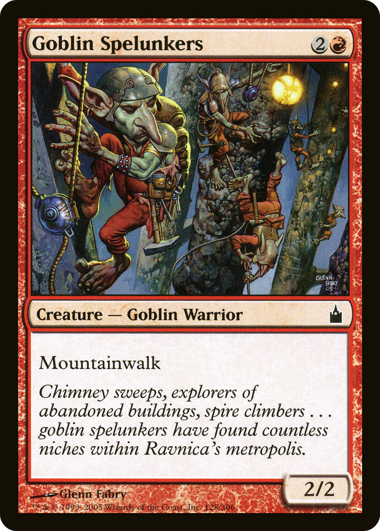 Image of Goblin Spelunkers [Ravnica: City of Guilds]