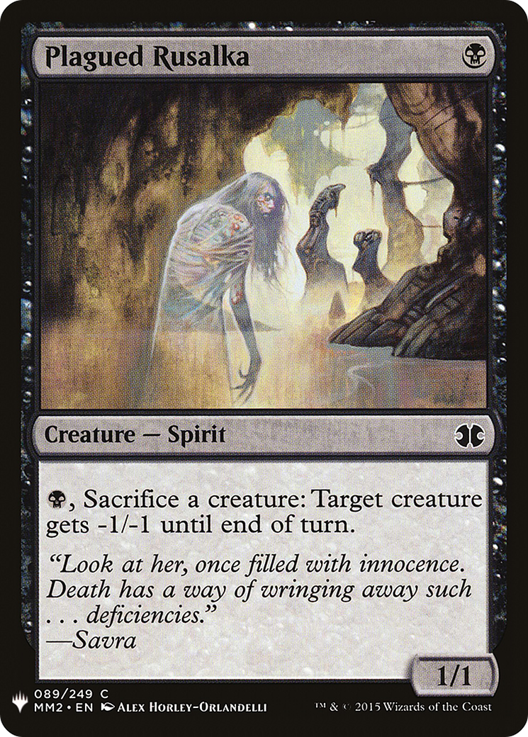 Image of Plagued Rusalka [Mystery Booster]