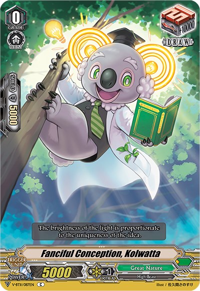 Image of Fanciful Conception, Kolwatta (V-BT11/087EN) [Storm of the Blue Cavalry]