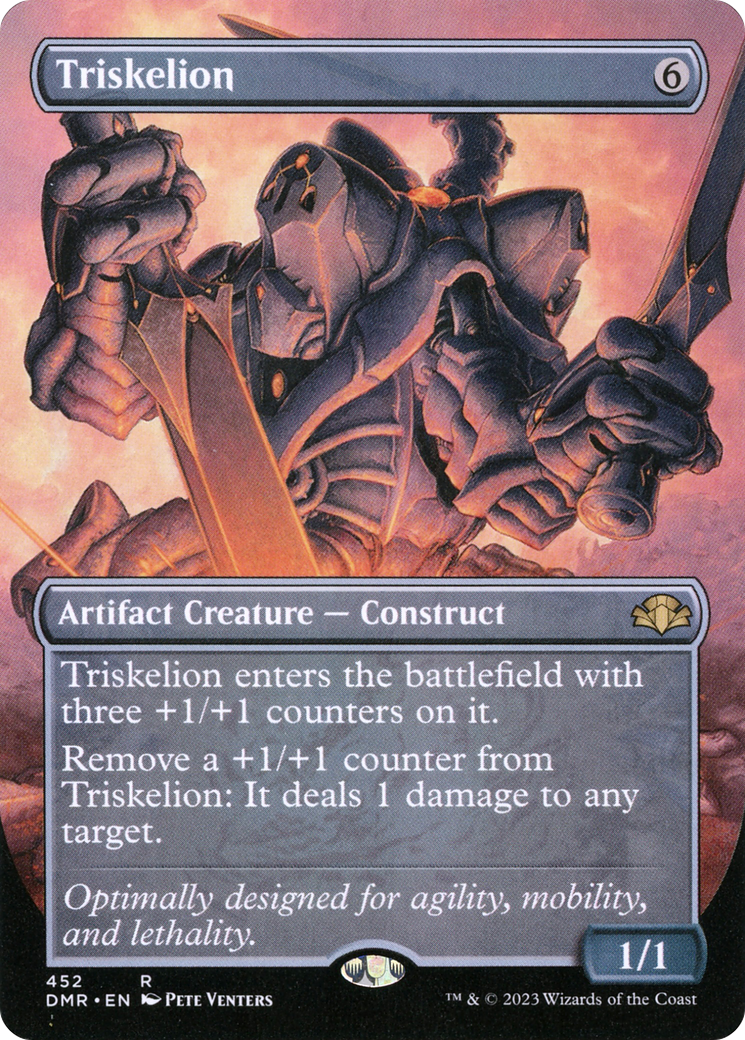 Image of Triskelion (Borderless Alternate Art) [Dominaria Remastered]