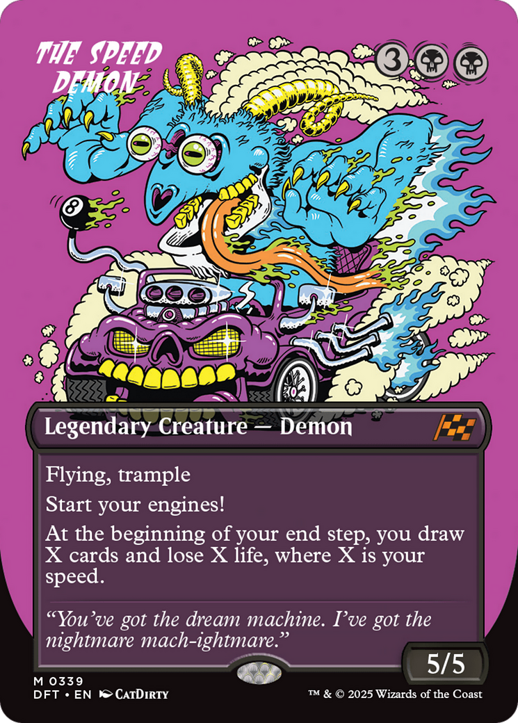 Image of The Speed Demon (Borderless) [Aetherdrift]