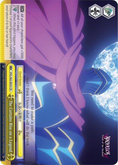 Image of The Curtains Rise on a Legend (OVL/S62-E023 CR) [Nazarick: Tomb of the Undead]