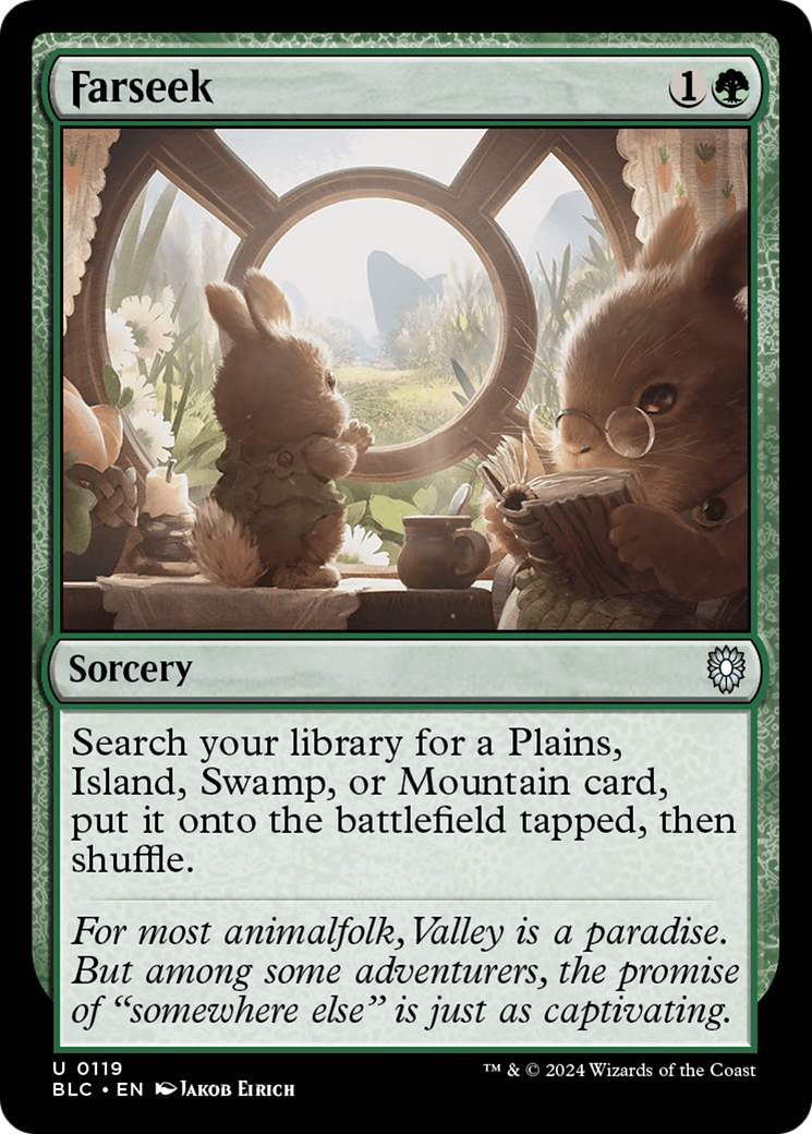 Image of Farseek [Bloomburrow Commander]