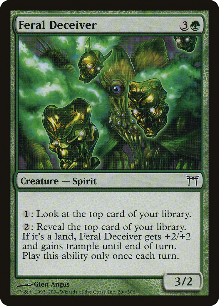 Image of Feral Deceiver [Champions of Kamigawa]