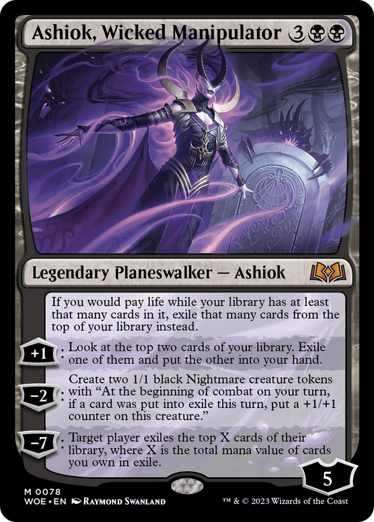 Image of Ashiok, Wicked Manipulator [Wilds of Eldraine]
