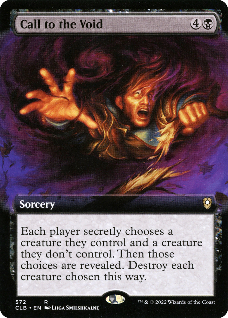 Image of Call to the Void (Extended Art) [Commander Legends: Battle for Baldur's Gate]
