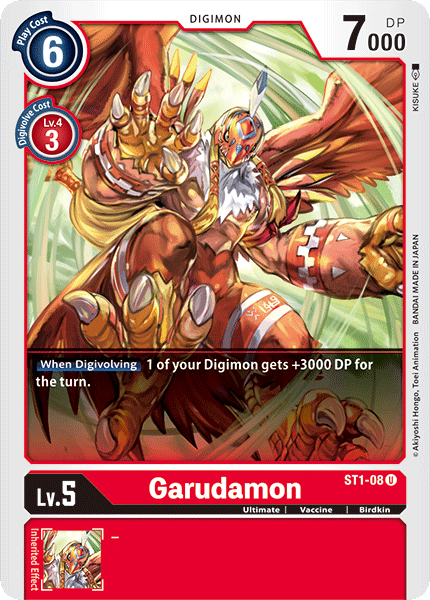 Image of Garudamon [ST1-08] [Starter Deck: Gaia Red]