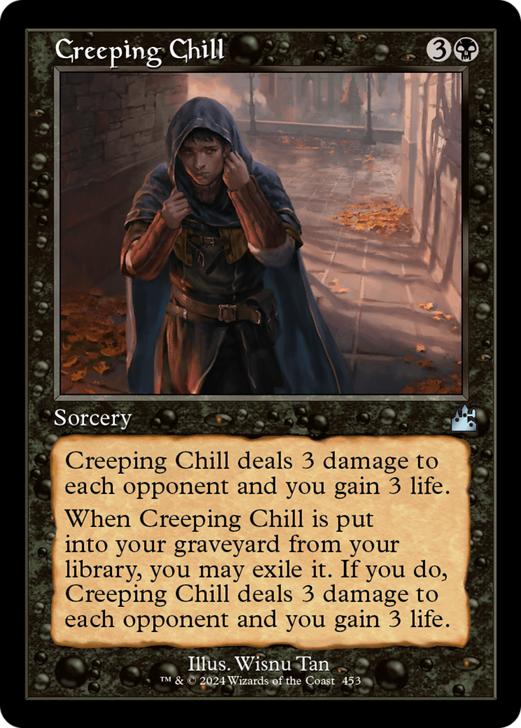 Image of Creeping Chill (Retro Frame) [Ravnica Remastered]