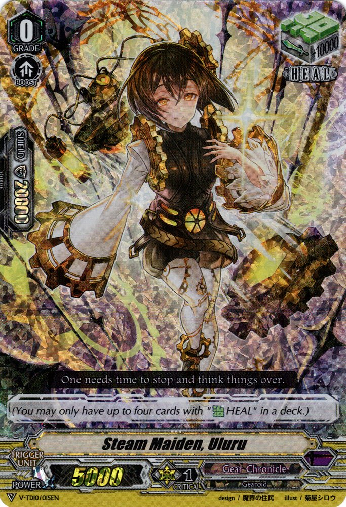 Image of Steam Maiden, Uluru (Parallel Foil) (V-TD10/015EN) [Chronojet]