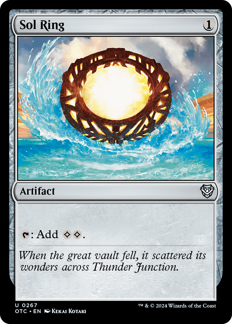 Image of Sol Ring [Outlaws of Thunder Junction Commander]