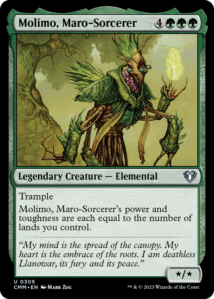 Image of Molimo, Maro-Sorcerer [Commander Masters]