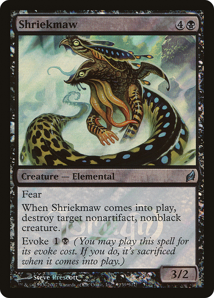 Image of Shriekmaw [Lorwyn Promos]