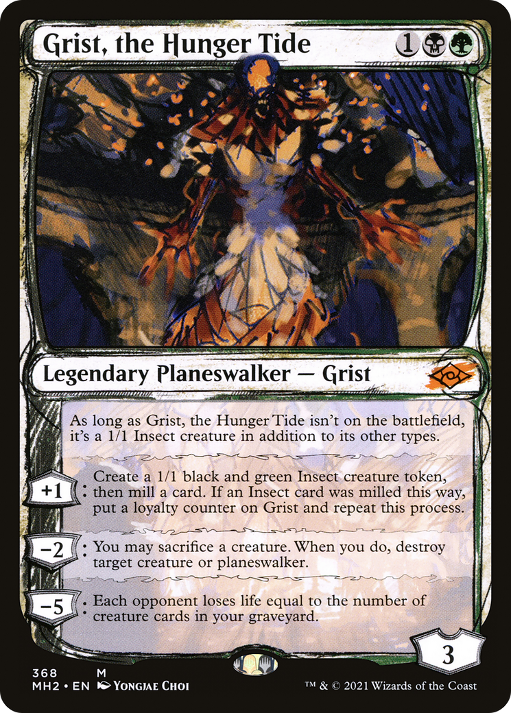 Image of Grist, the Hunger Tide (Sketch) [Modern Horizons 2]
