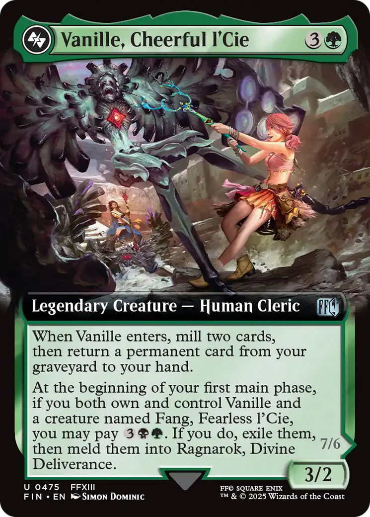 Image of Vanille, Cheerful l'Cie // Ragnarok, Divine Deliverance (Extended Art) [FINAL FANTASY]