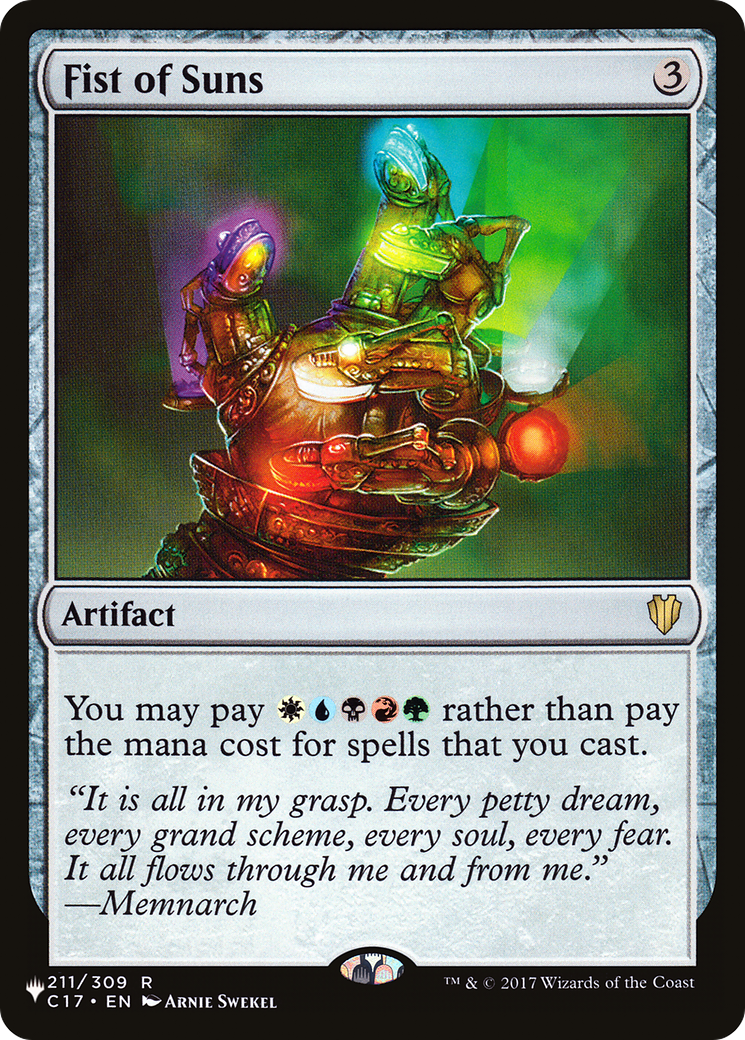 Image of Fist of Suns [The List]