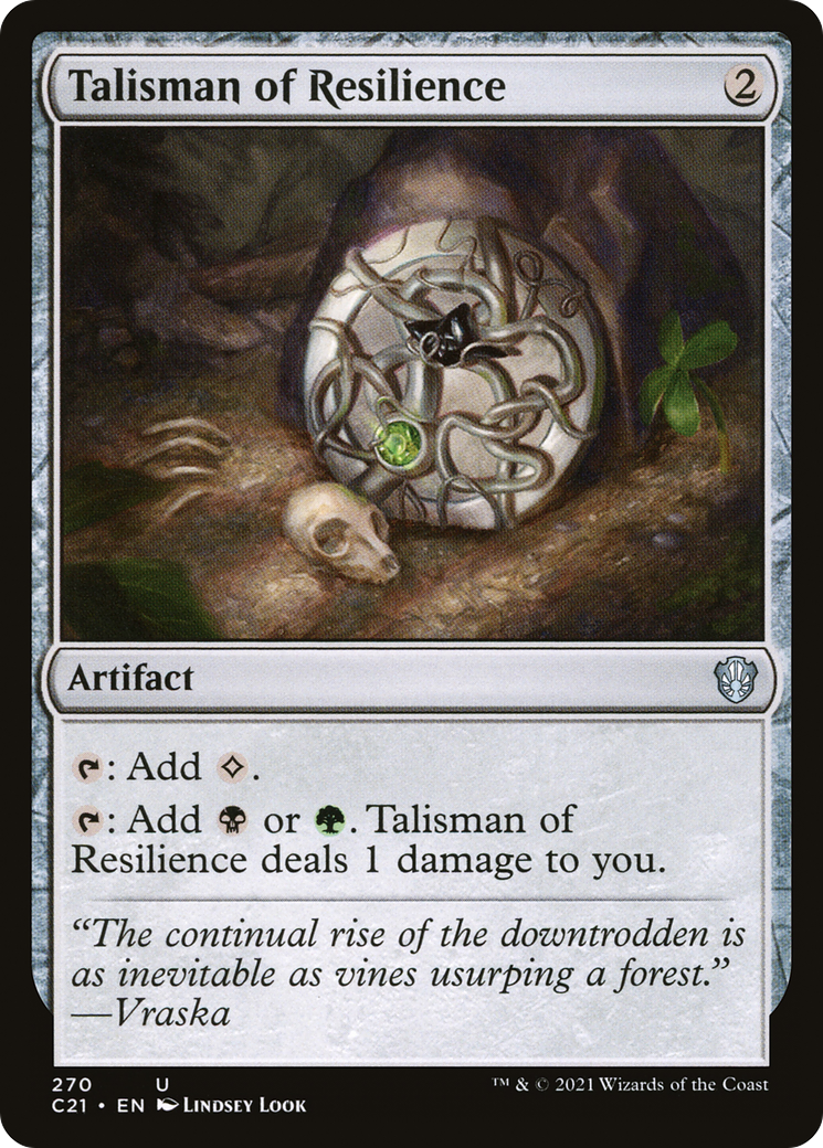 Image of Talisman of Resilience [Commander 2021]