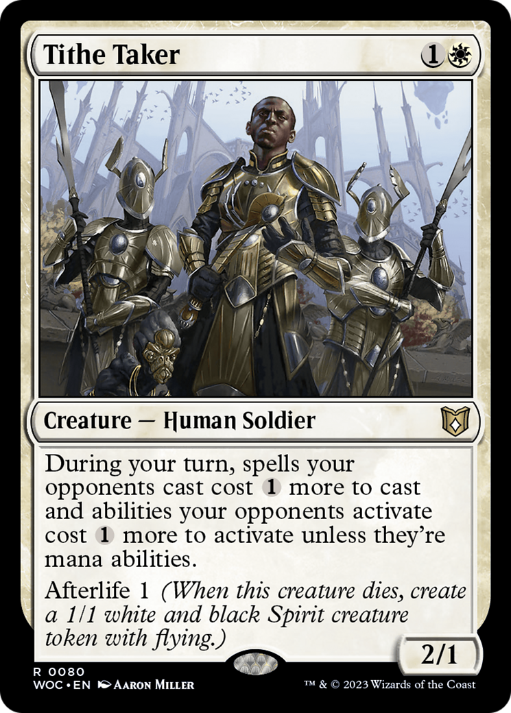 Image of Tithe Taker [Wilds of Eldraine Commander]