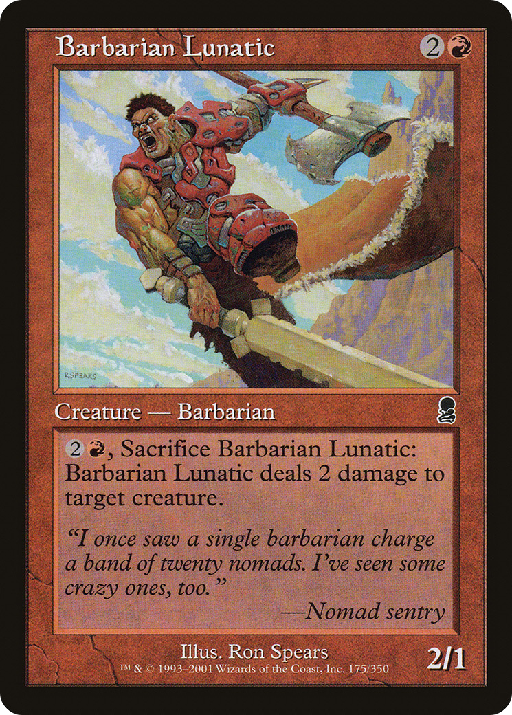 Image of Barbarian Lunatic [Odyssey]